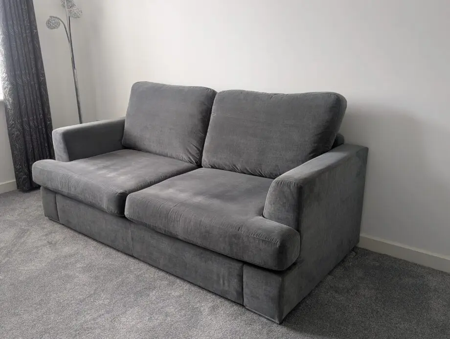 DFS Freya 3 Seater Sofa & Freya 2 Seater Swivel Chair & Freya Half Moon Footstool