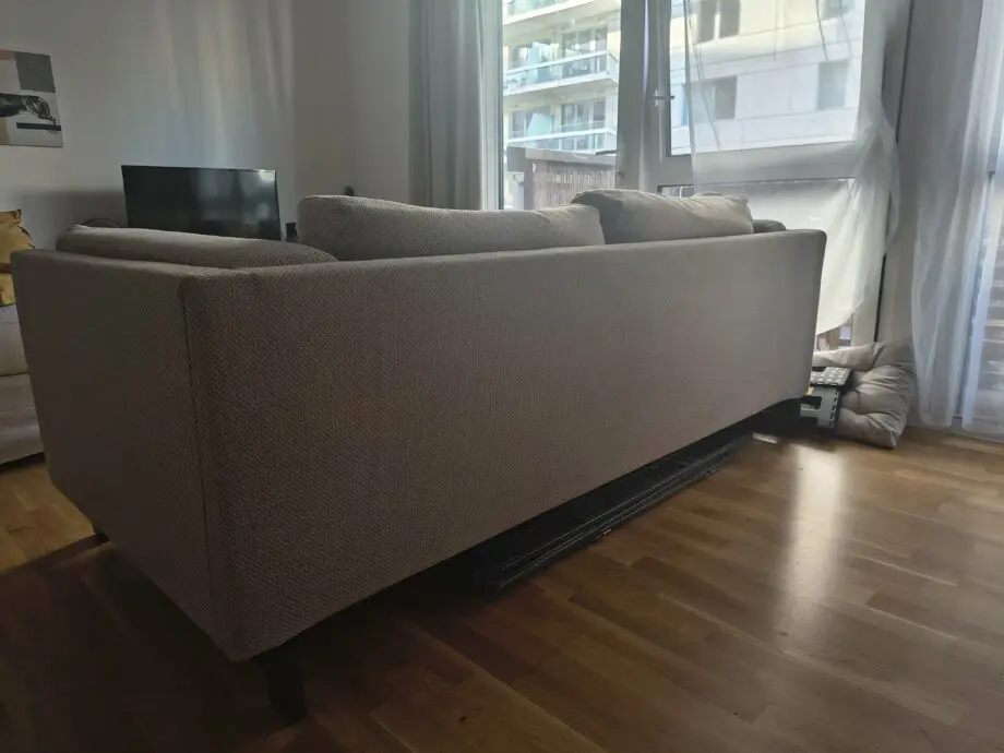 IKEA beige Nokeby 2 seater sofa