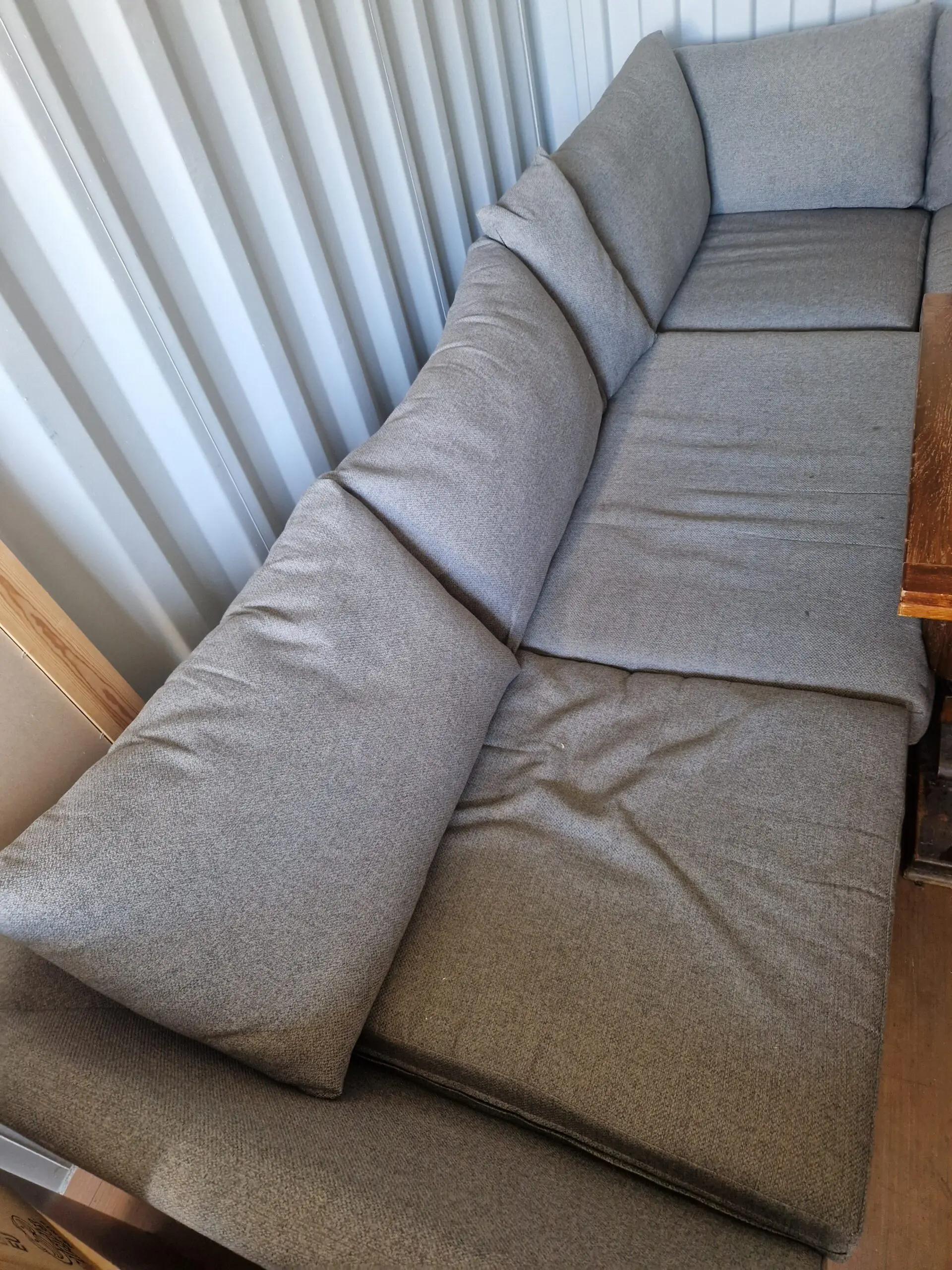 Dfs grey corner sofa