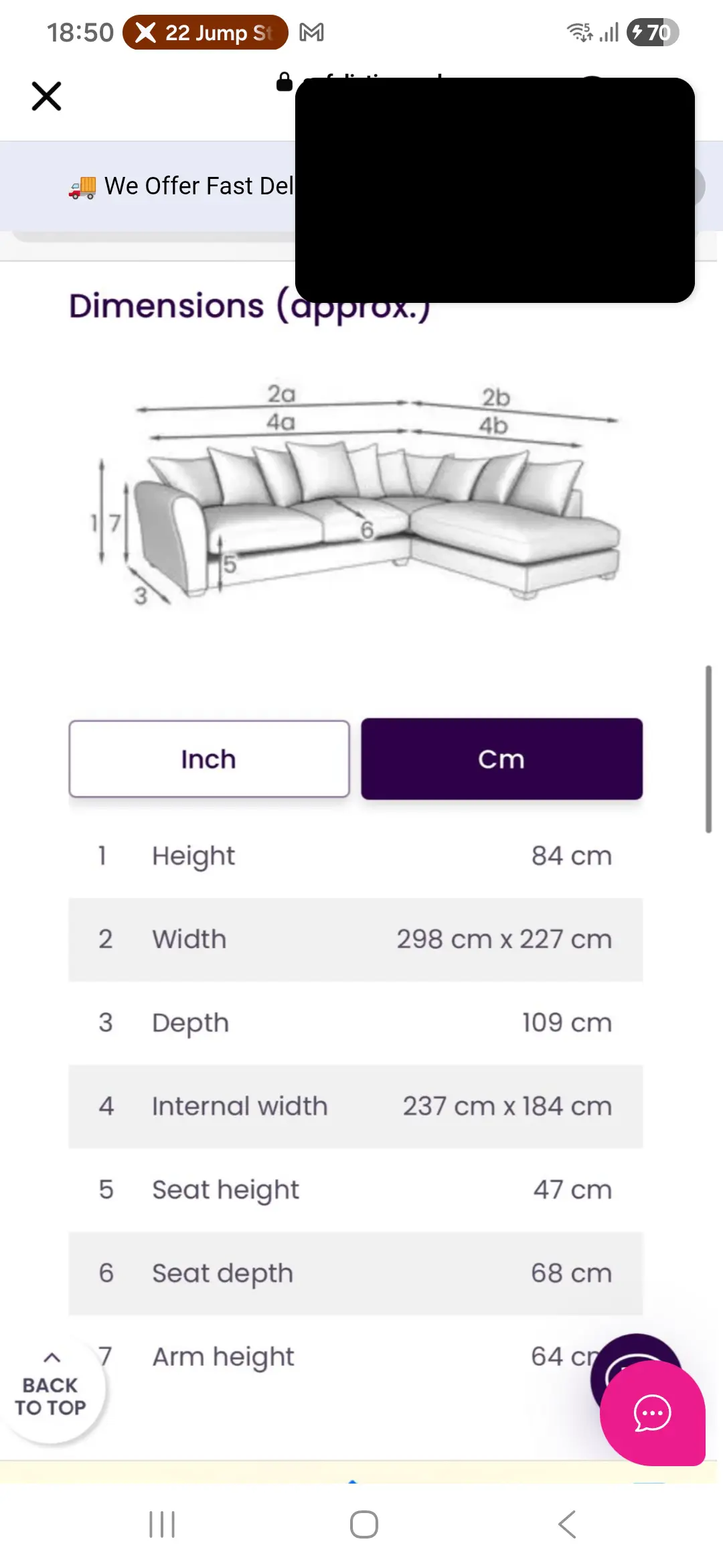 Dfs grey corner sofa