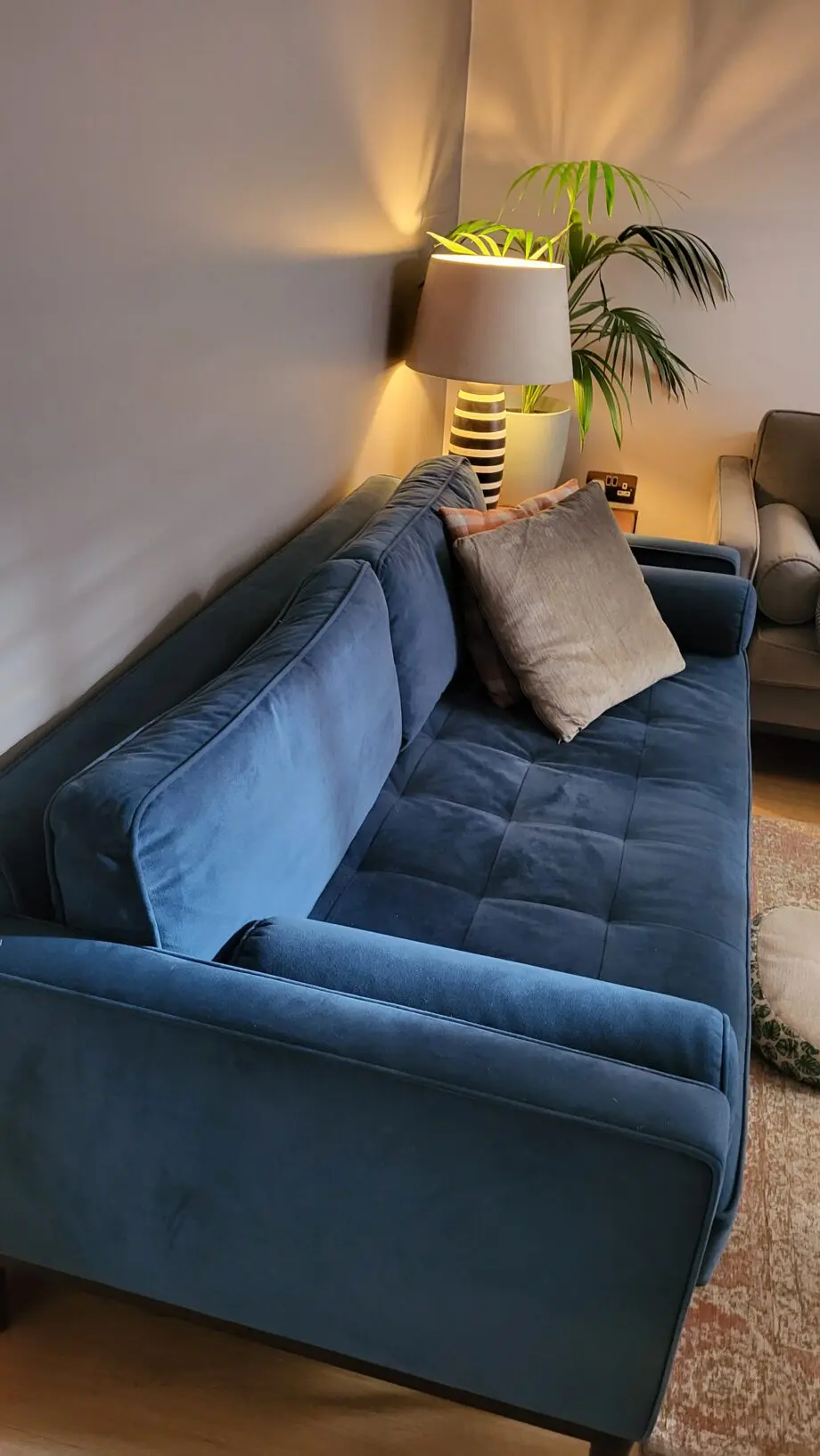 SWYFT blue sofa, model02