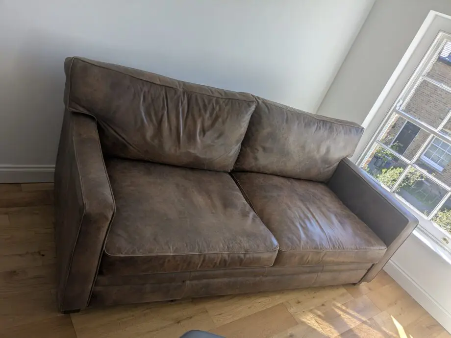 Old Boot brown vintage leather - 4 seater