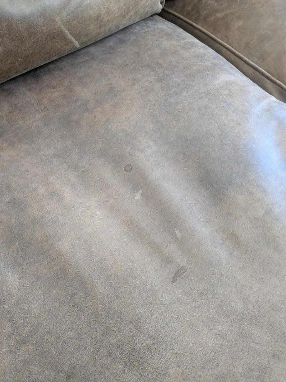 Old Boot brown vintage leather - 4 seater