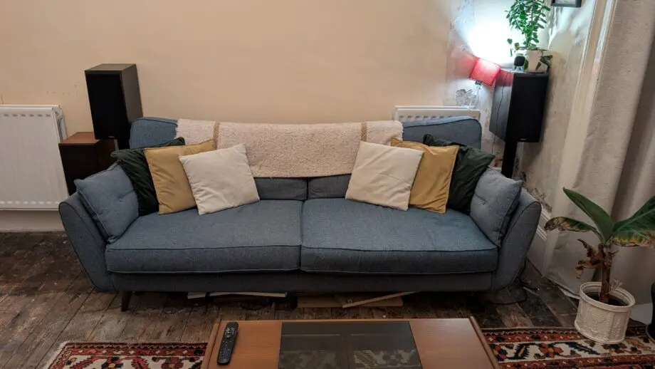 DFS French Connection Zinc sofa