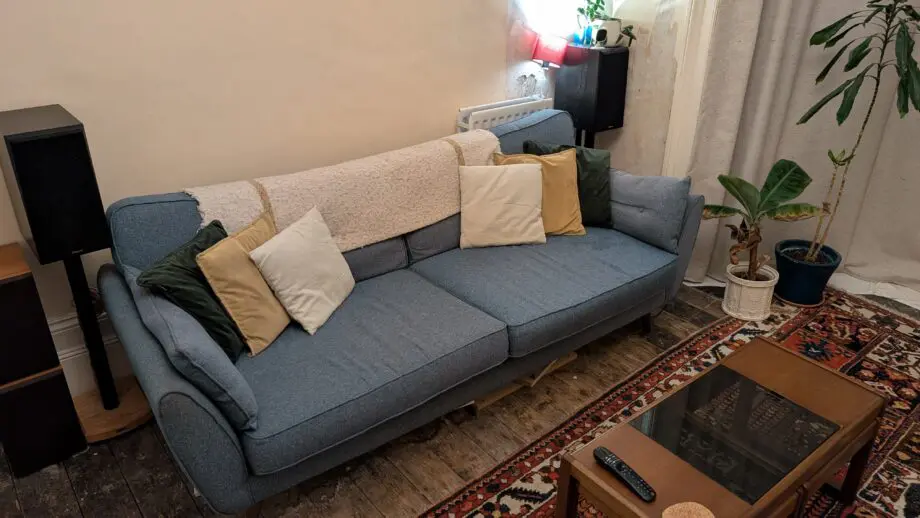 DFS French Connection Zinc sofa