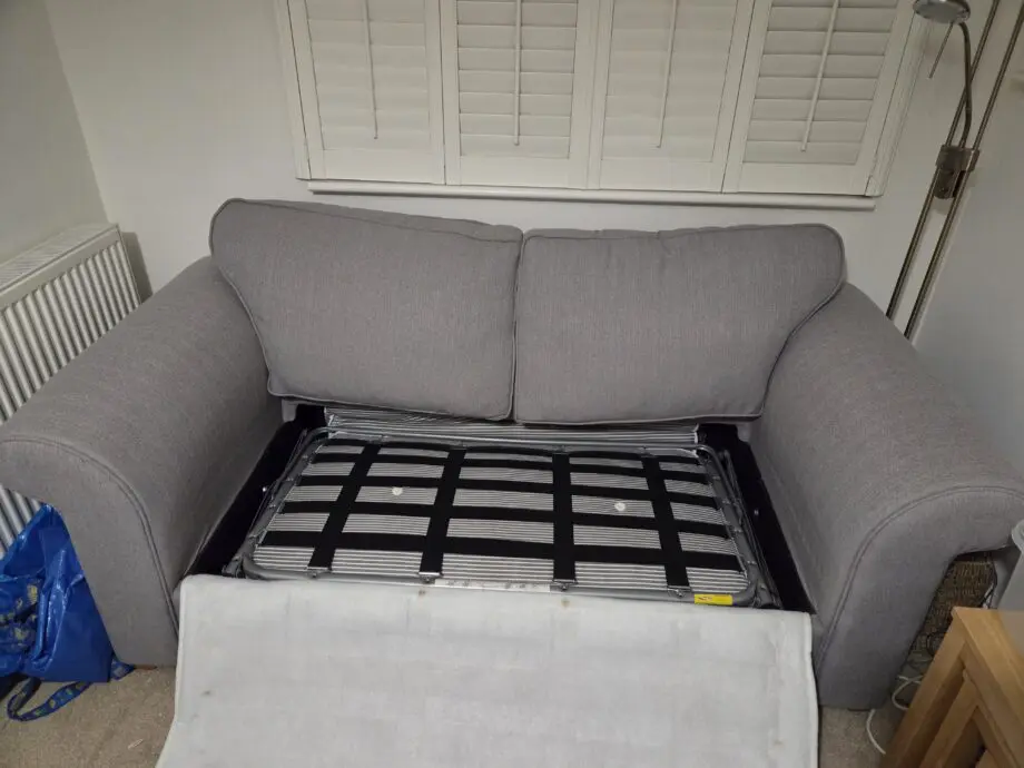 DFS grey sofa bed