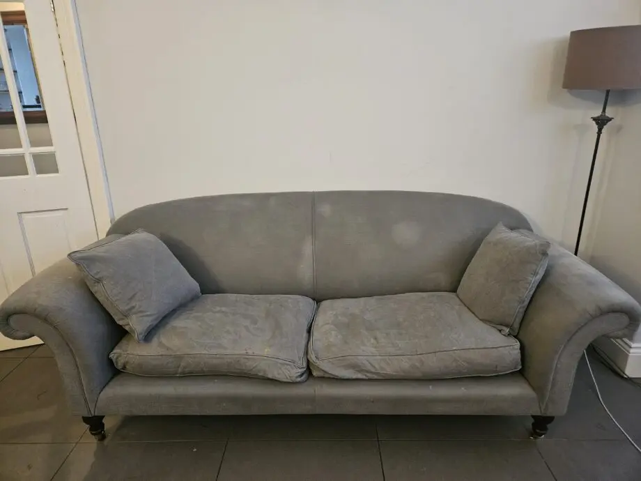 Pair of Grey Sofa Workshop Browning Sofas