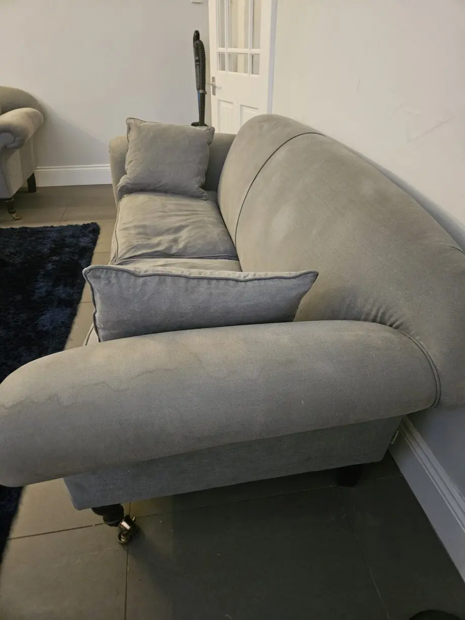 Pair of Grey Sofa Workshop Browning Sofas
