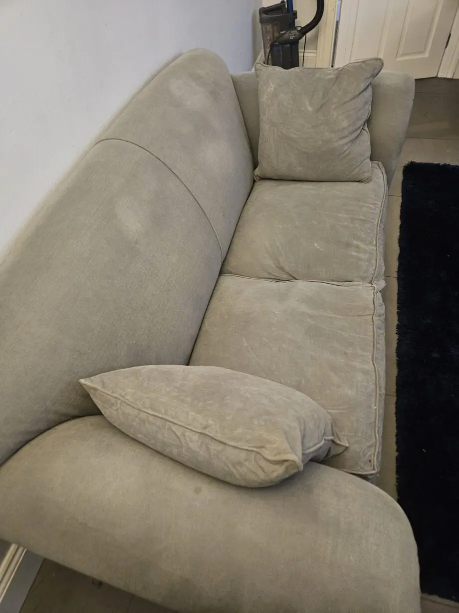 Pair of Grey Sofa Workshop Browning Sofas