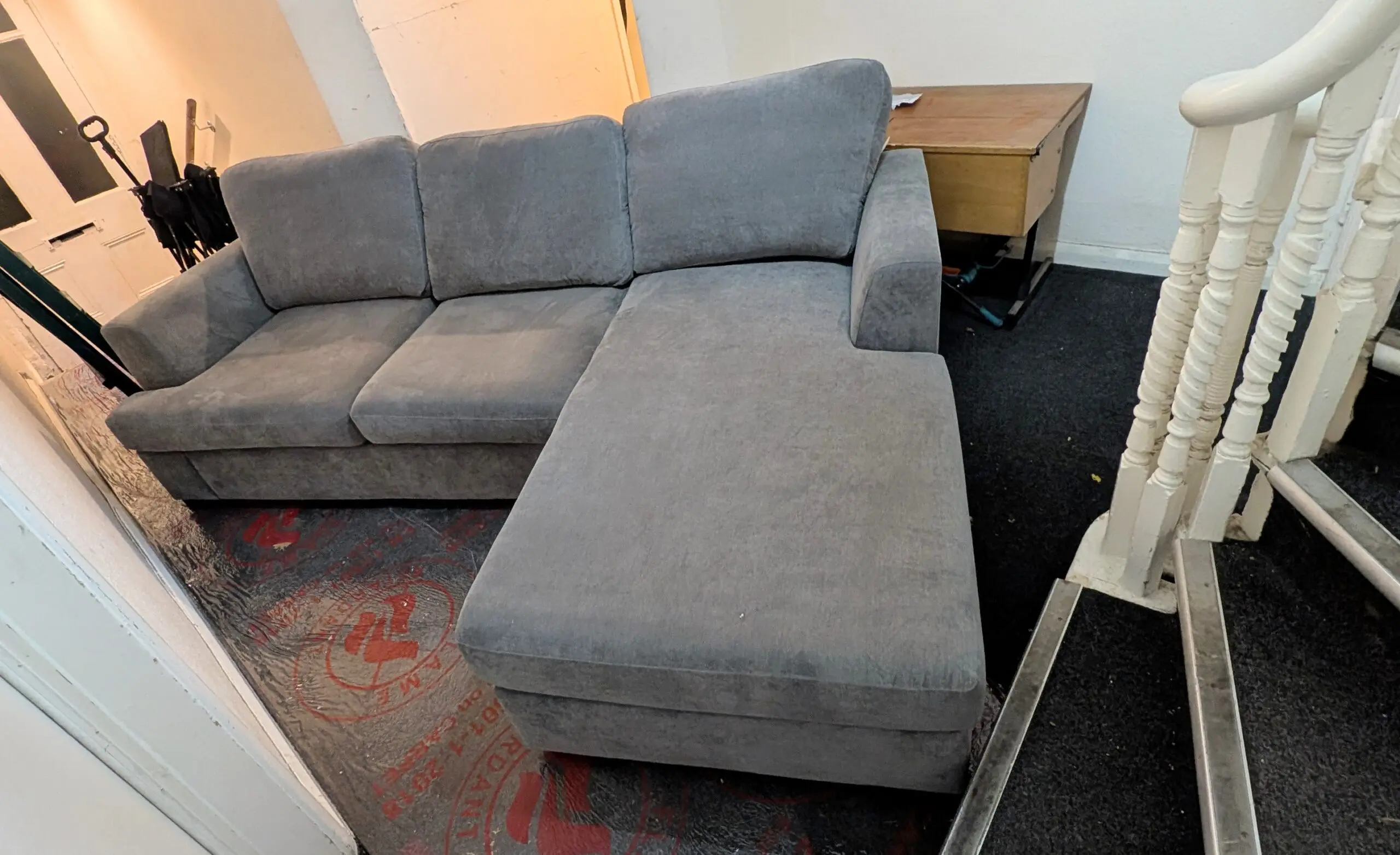 DFS 4 seater lounger with interchangeable sides