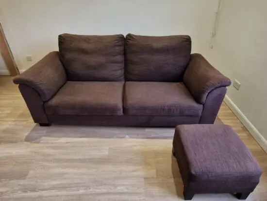 Ikea Tidafors Sofa and Footstool