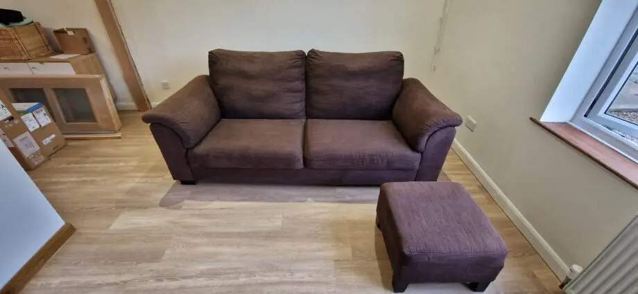 Ikea Tidafors Sofa and Footstool