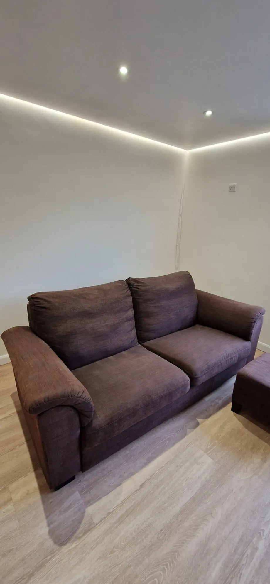 Ikea Tidafors Sofa and Footstool
