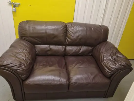 DFS Brown Leather Duo