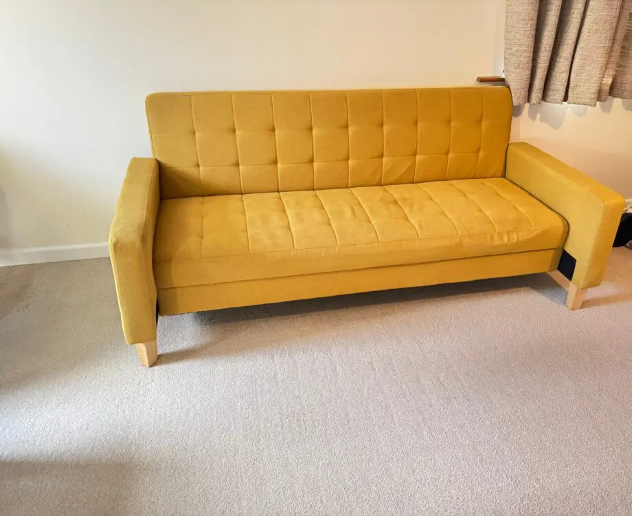 Harlow Flatweave Storage Double Sofa Bed