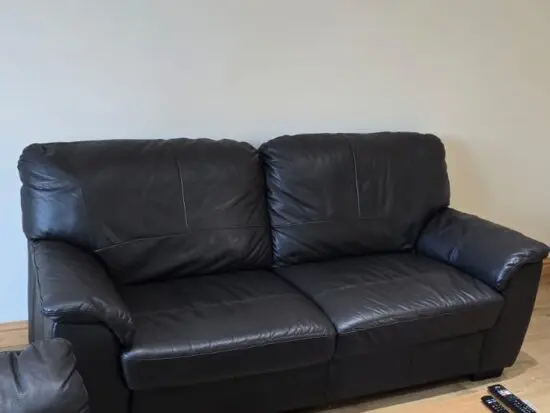 Amazing dark brown sofa set