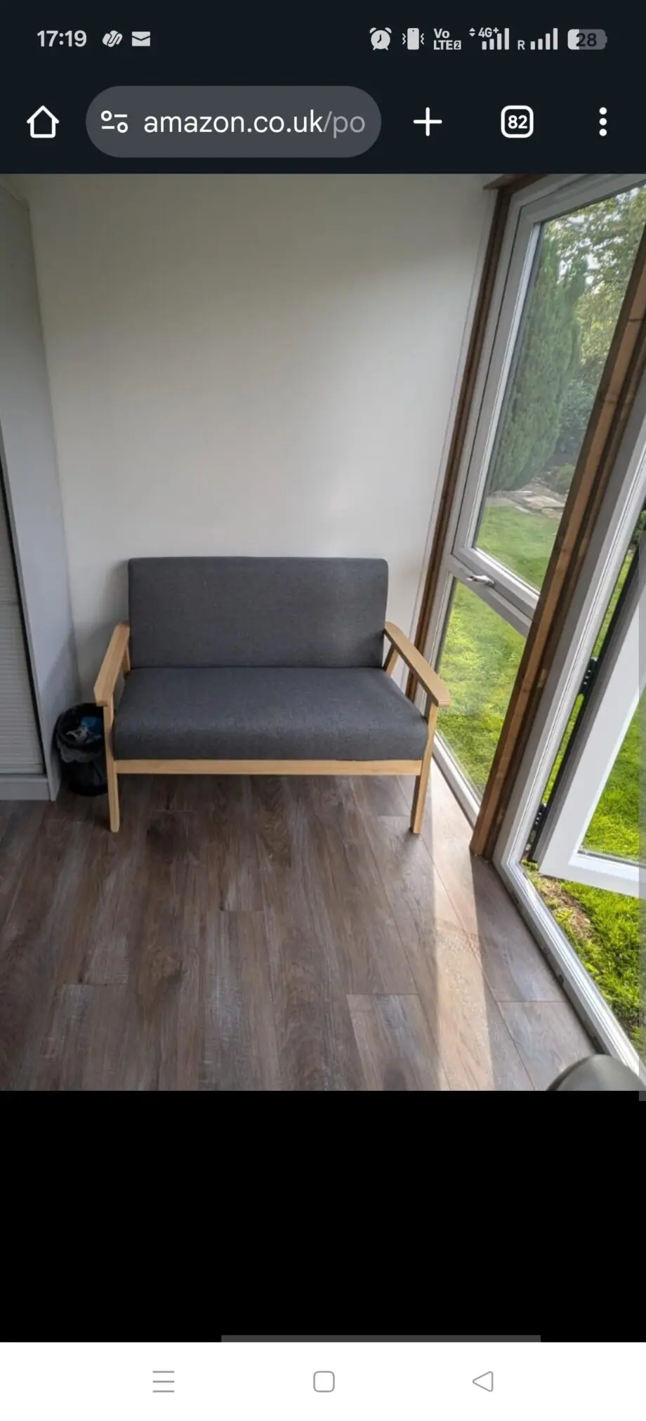 Branded like new Grey sofa