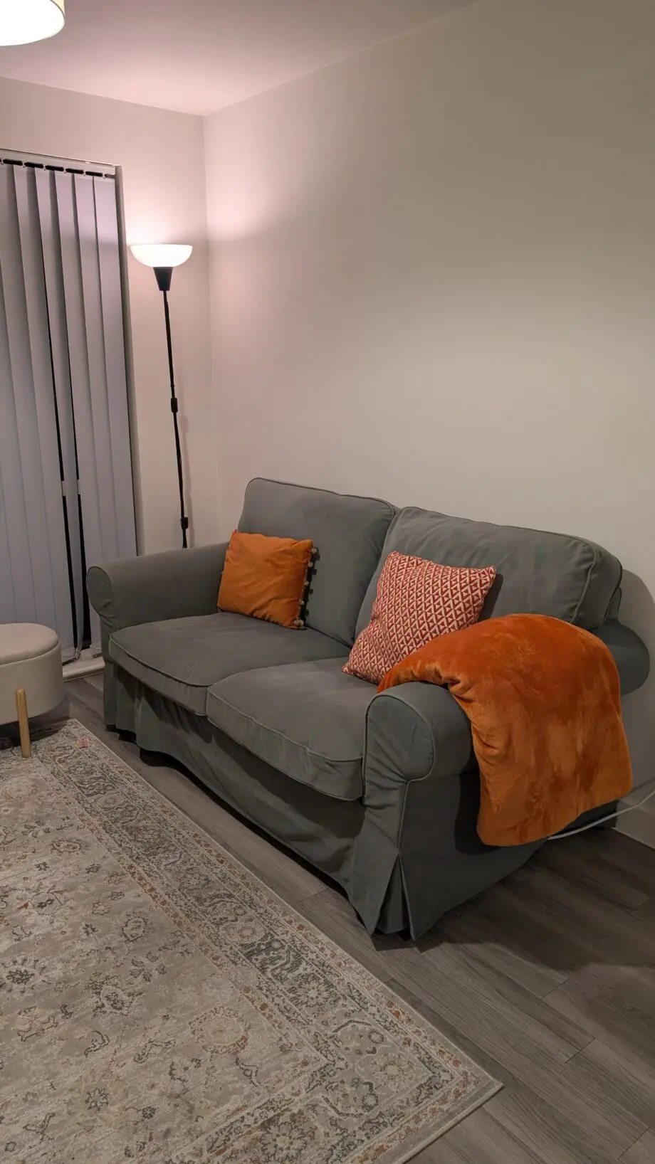 IKEA Green Ektorp 2 Seater Sofa