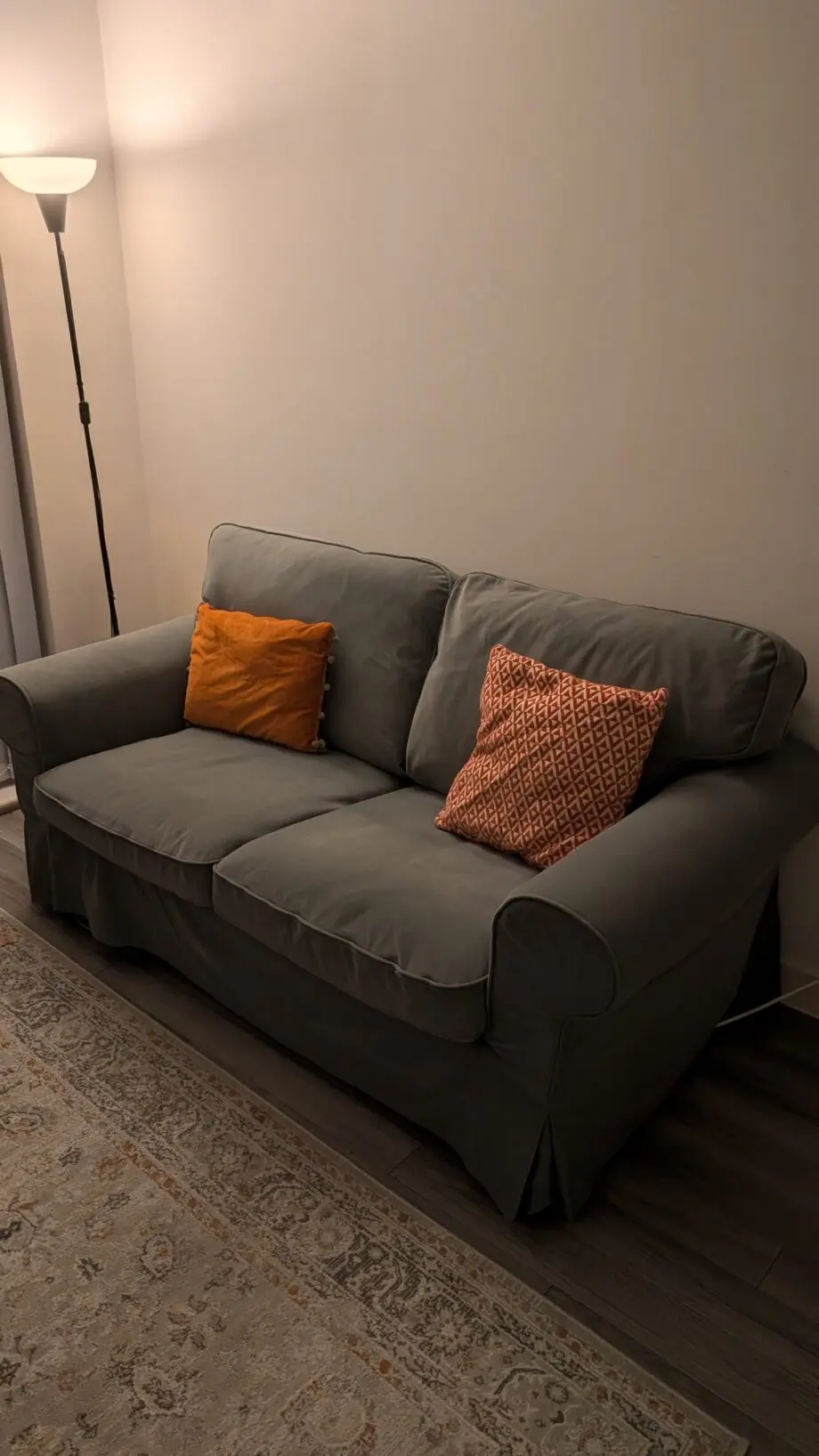 IKEA Green Ektorp 2 Seater Sofa