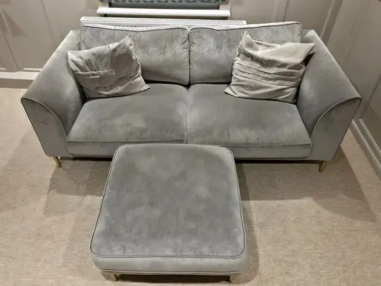 Sofology 2 Seater Sofa with Footstool