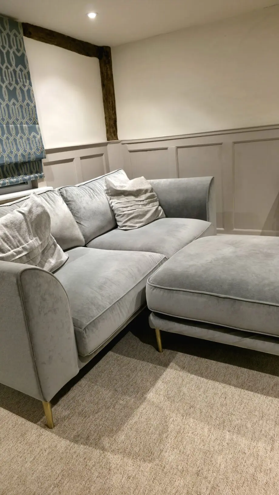 Sofology 2 Seater Sofa with Footstool