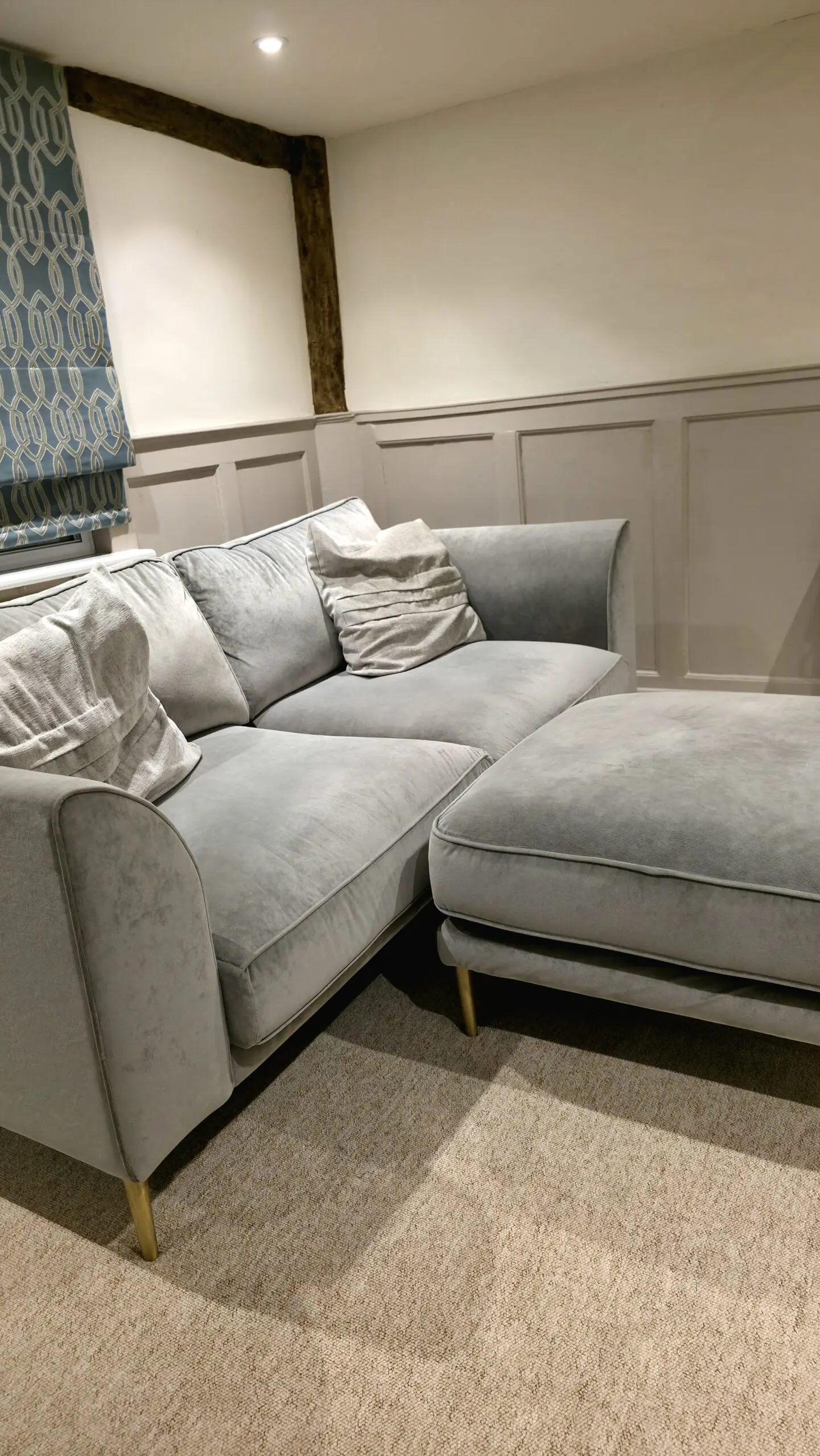 Sofology 2 Seater Sofa with Footstool