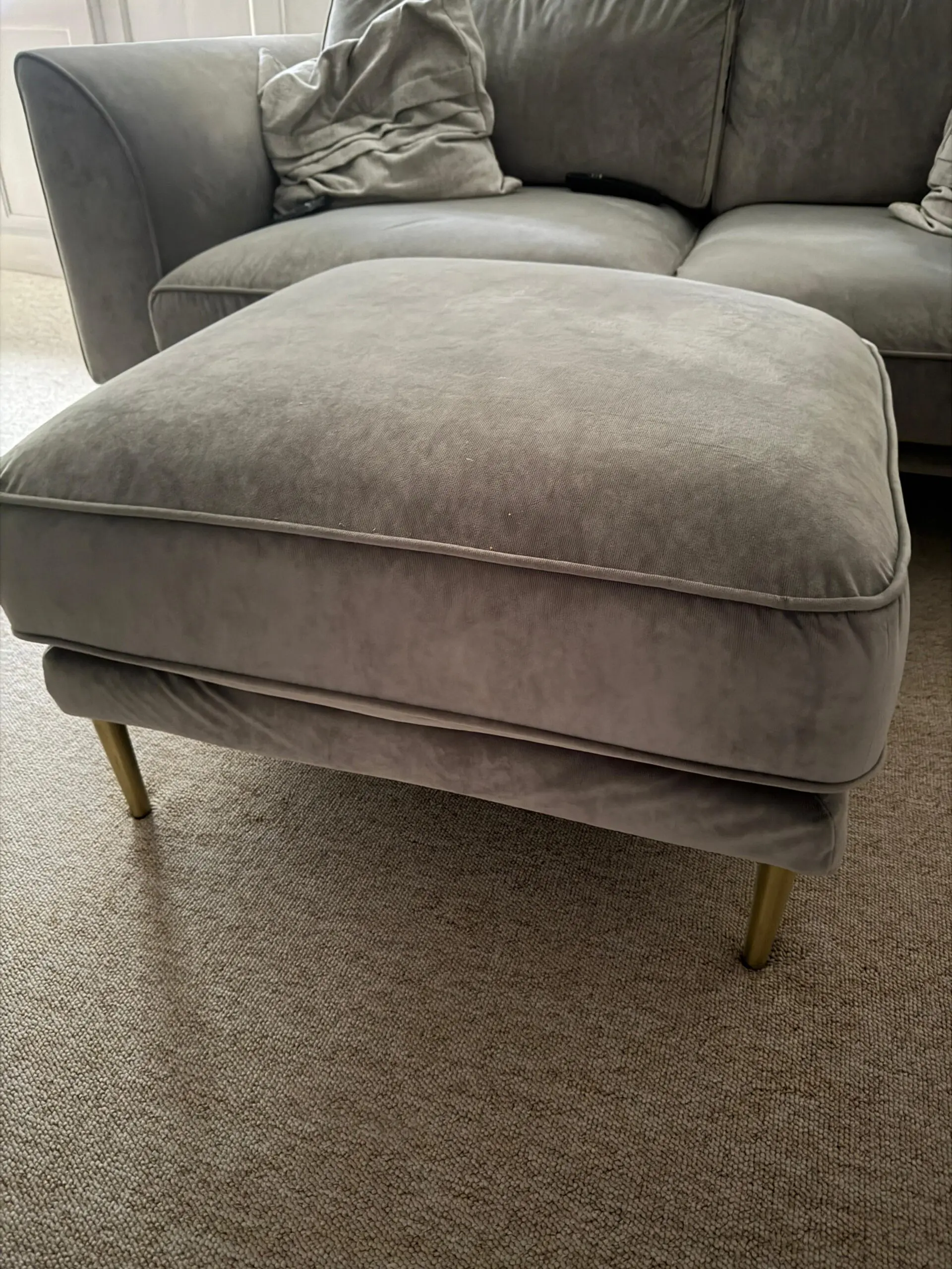 Sofology 2 Seater Sofa with Footstool