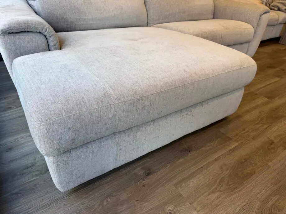 Large Grey Nicolleti Figaro Chaise Power Recliner