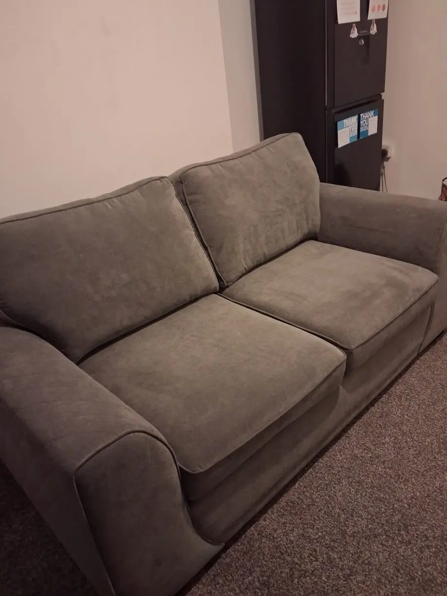 DFS Orka Small 2 Seater Sofa - Charcoal