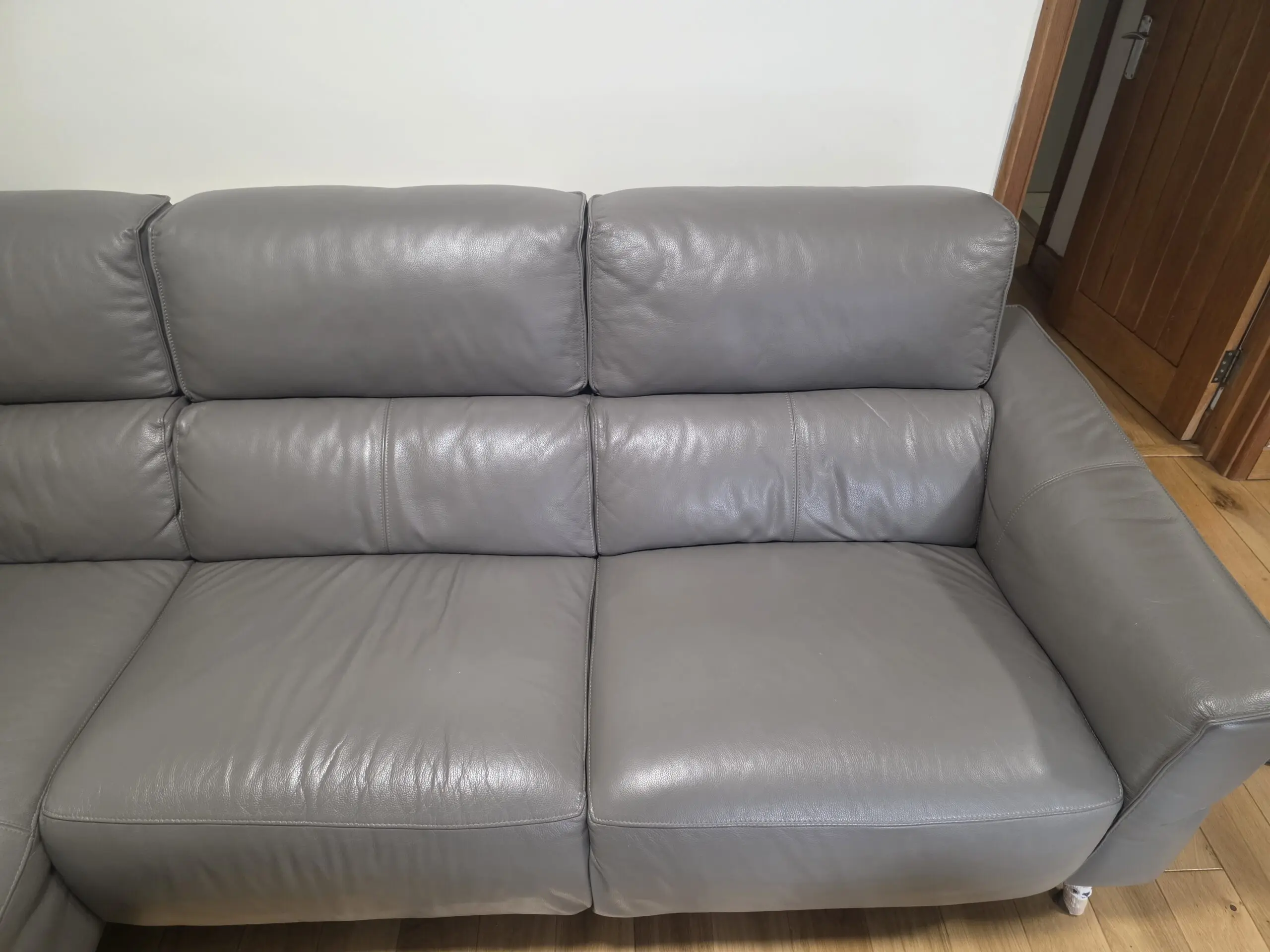 Sofology DAKOTA 3 Seater / Chaise in LE MANS FOSSIL GREY