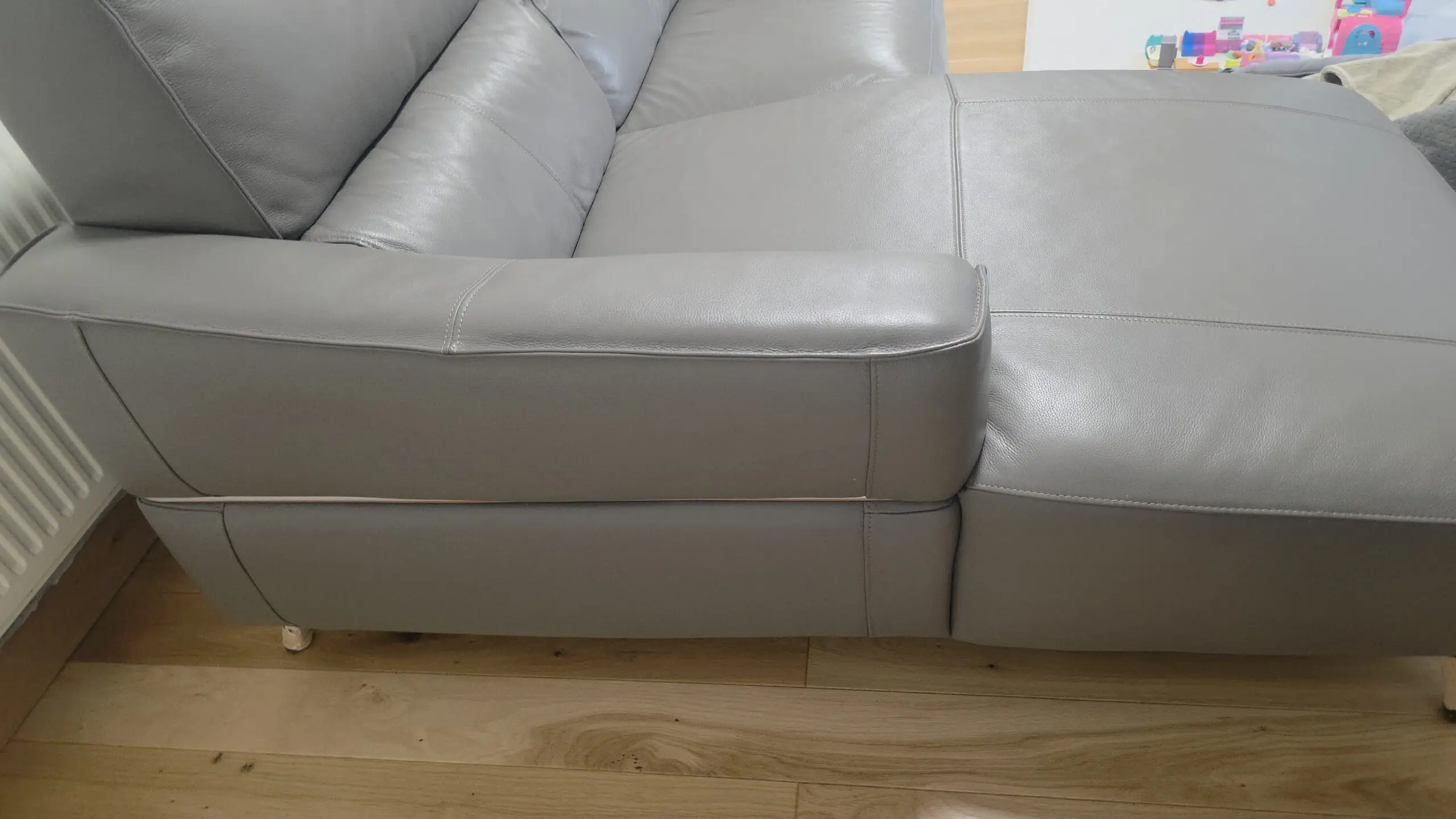 Sofology DAKOTA 3 Seater / Chaise in LE MANS FOSSIL GREY