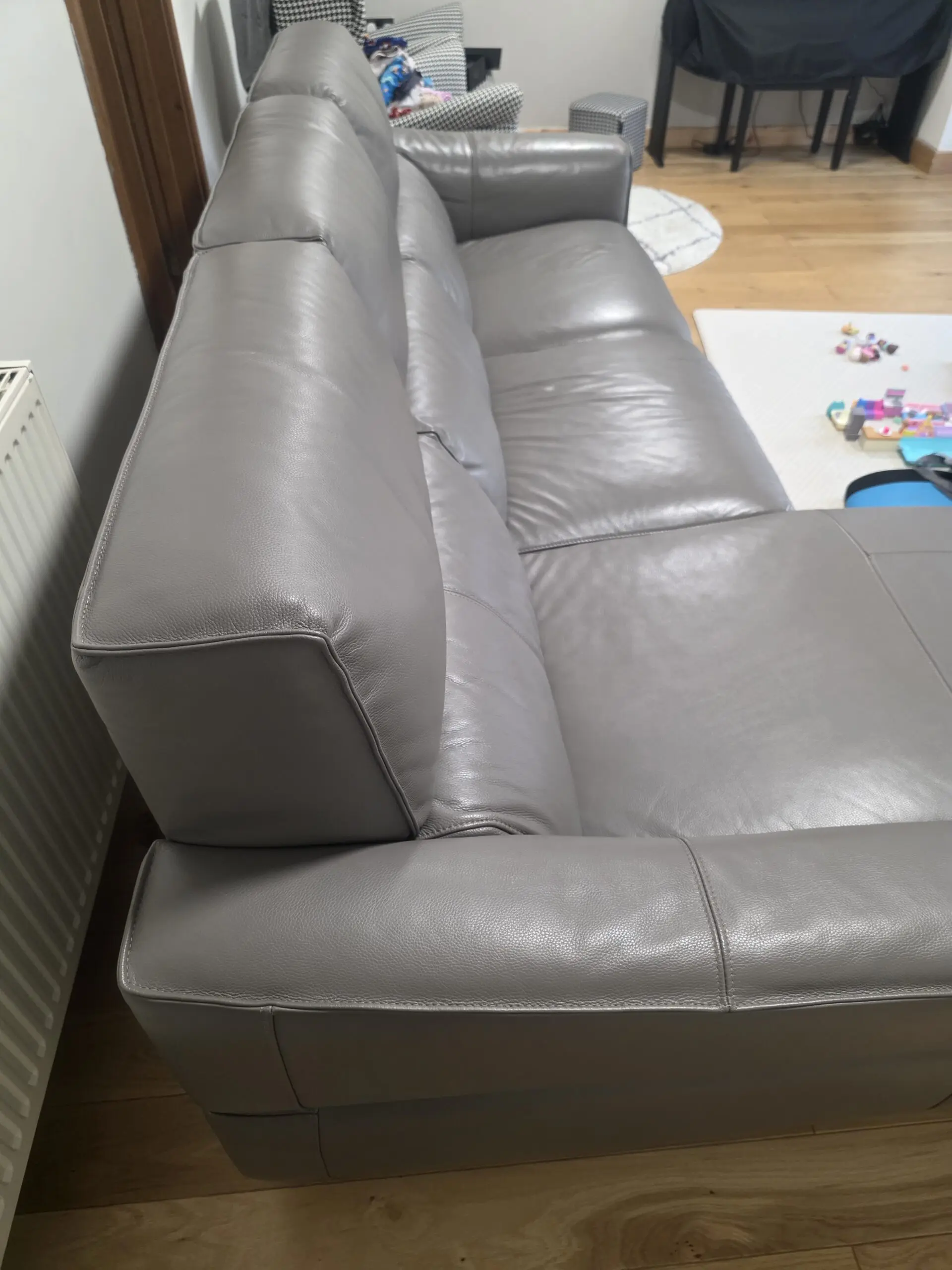 Sofology DAKOTA 3 Seater / Chaise in LE MANS FOSSIL GREY