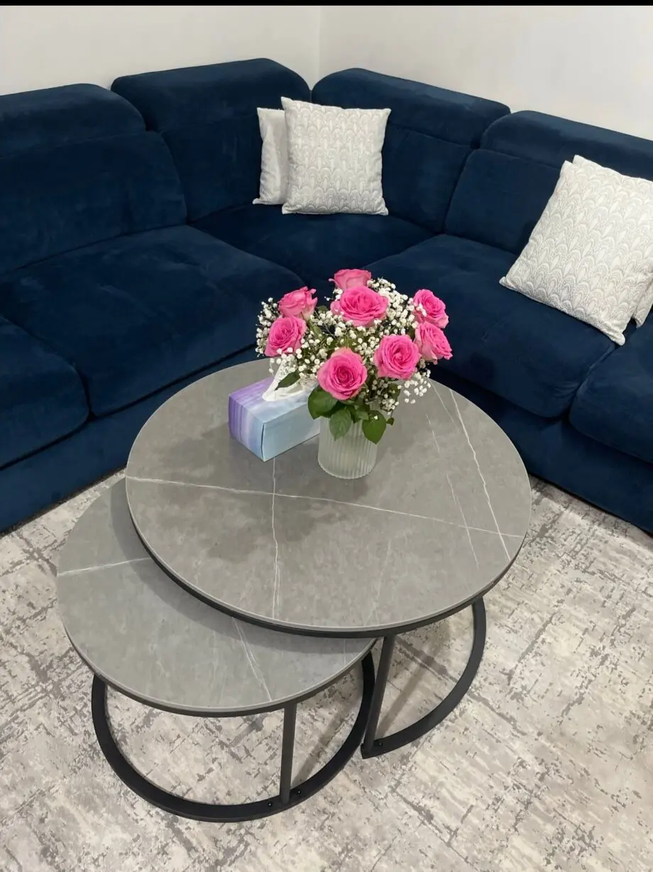 L corner sofa
