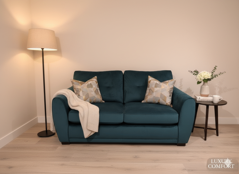 Brand new unused Kian 2 Seater Sofa - Colour Teal