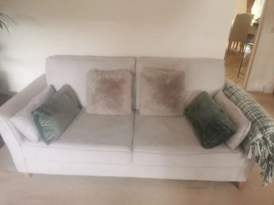Light Grey 3 Seater Sofa