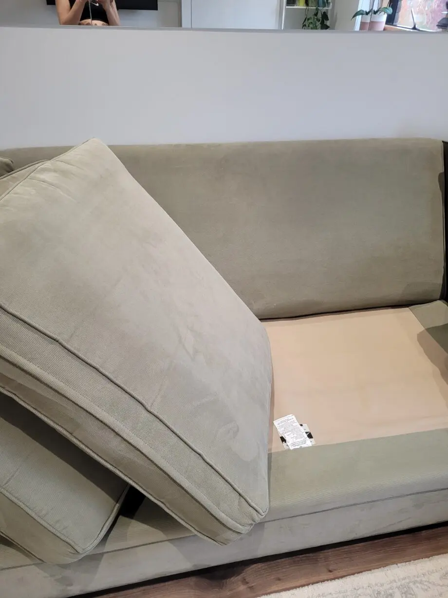 Large Sage Modular Chaise Sofa