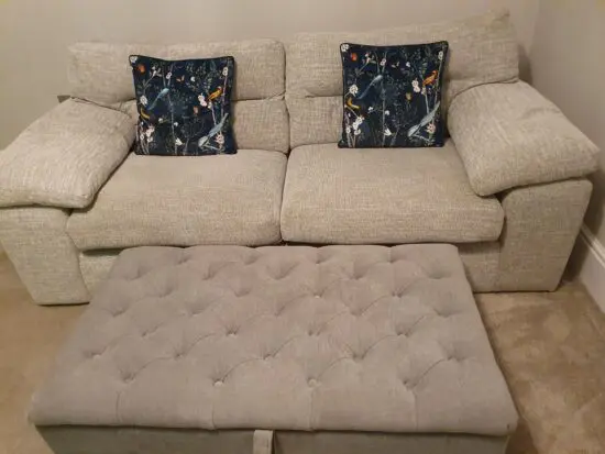 2 seater grey