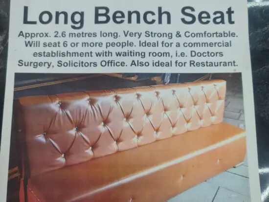 Second hand sofa and good for office or shops