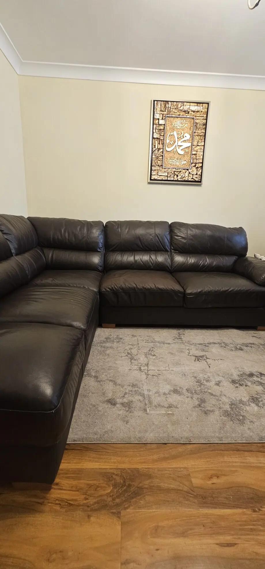 DFS corner 4 seater corner seater