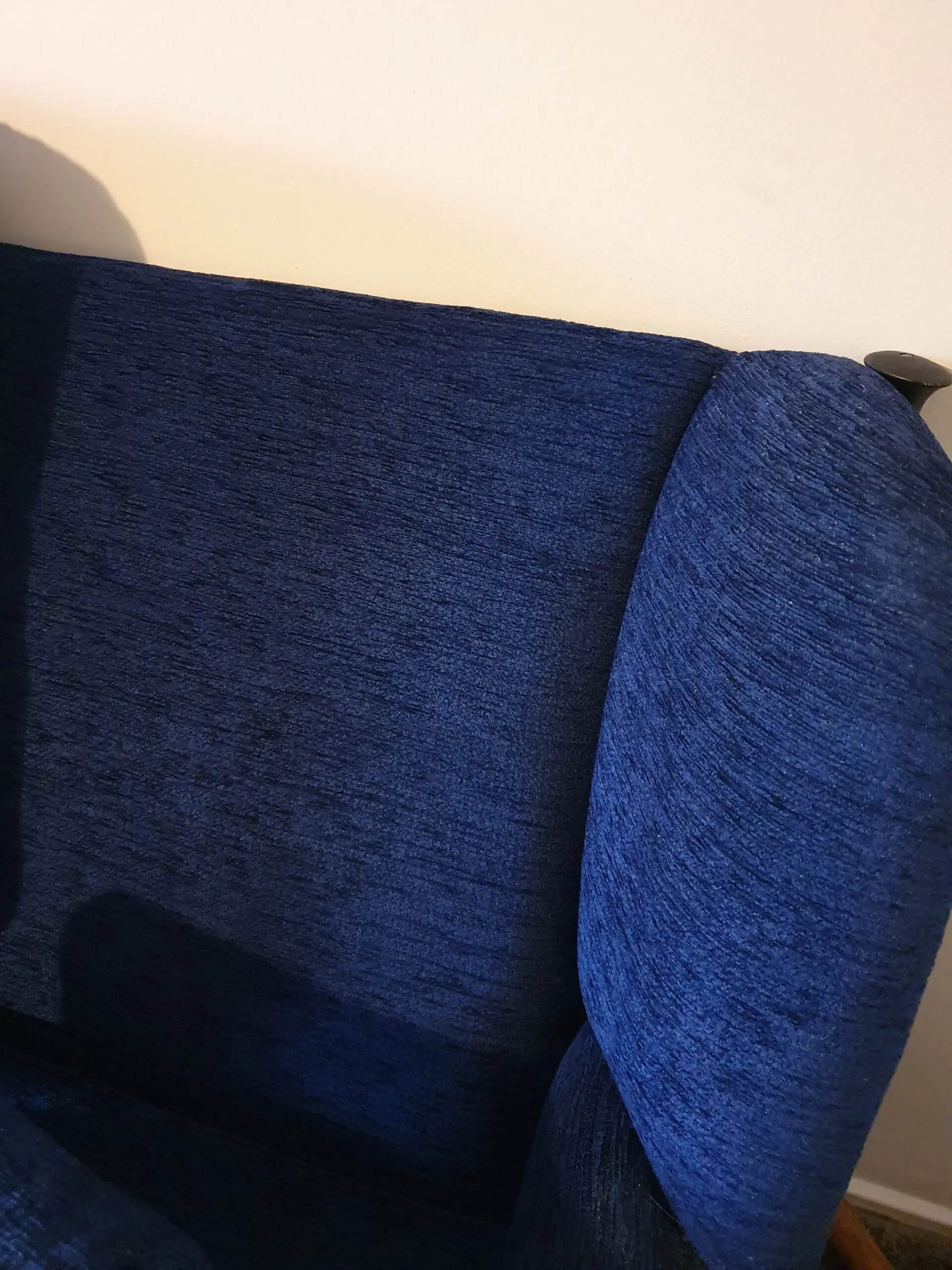 HSL bespoke new sofa on wooden legs