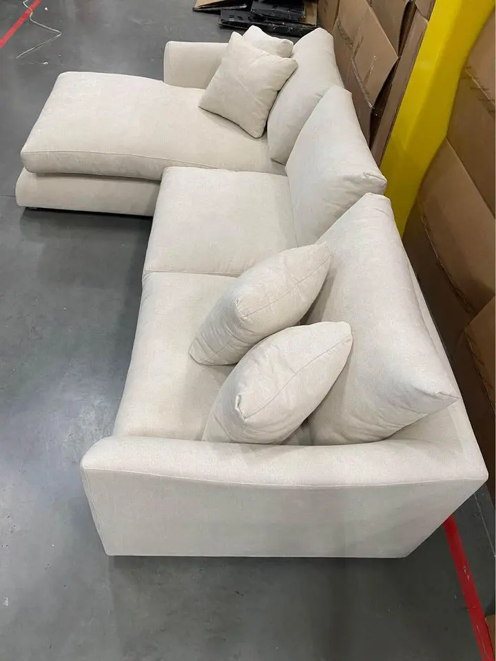 Cream Chelsea Sectional Corner Sofa For Sale