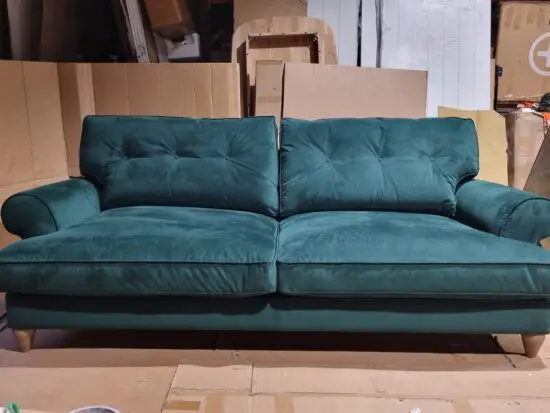 The Lounge Co. Bronwyn 4 Seater Classic Back Sofa