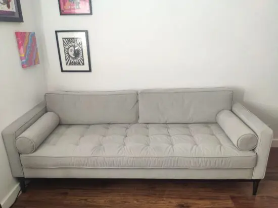 Light Grey 3 Seater Sofa from Swyft, Model 02