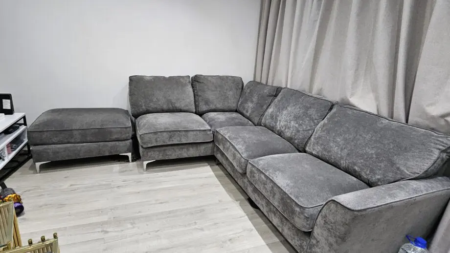 Furniture village Legend Classic Back Fabric Corner Sofa