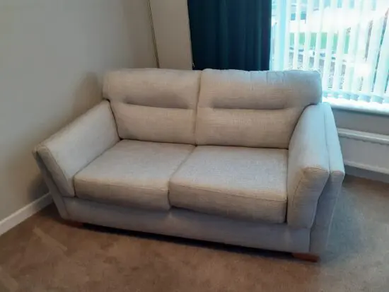 Two seater Sofa Fabric Body (Huxley Brand)