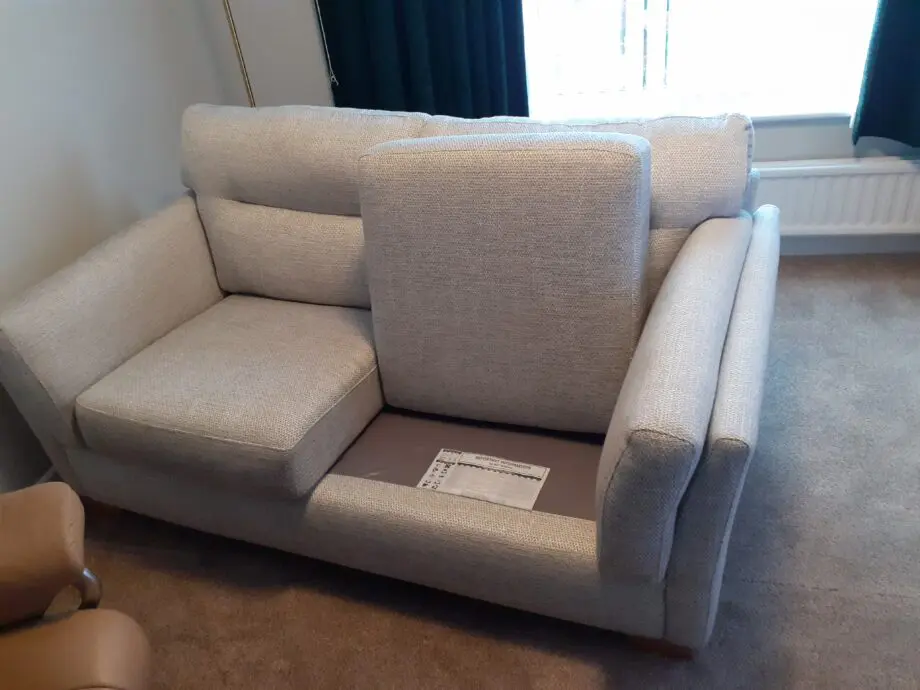 Two seater Sofa Fabric Body (Huxley Brand)