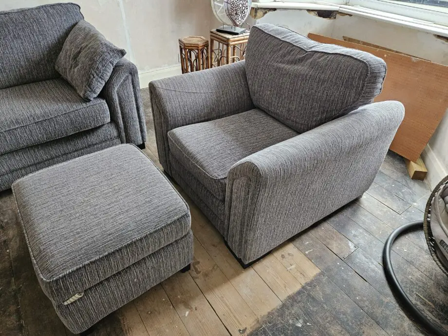 DFS Martinez Sofa set and footstall