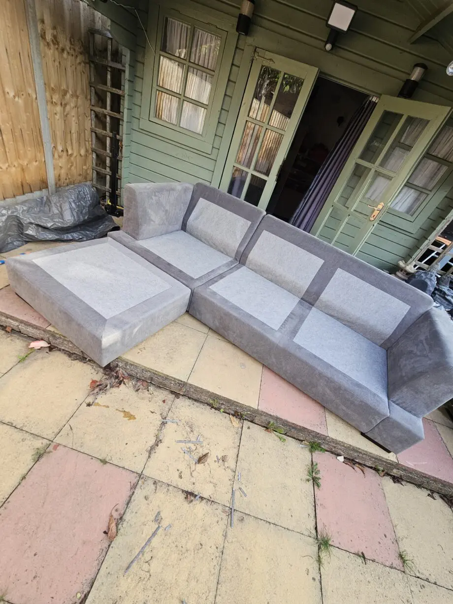 DFS Freya Graphite Grey Corner Sofa