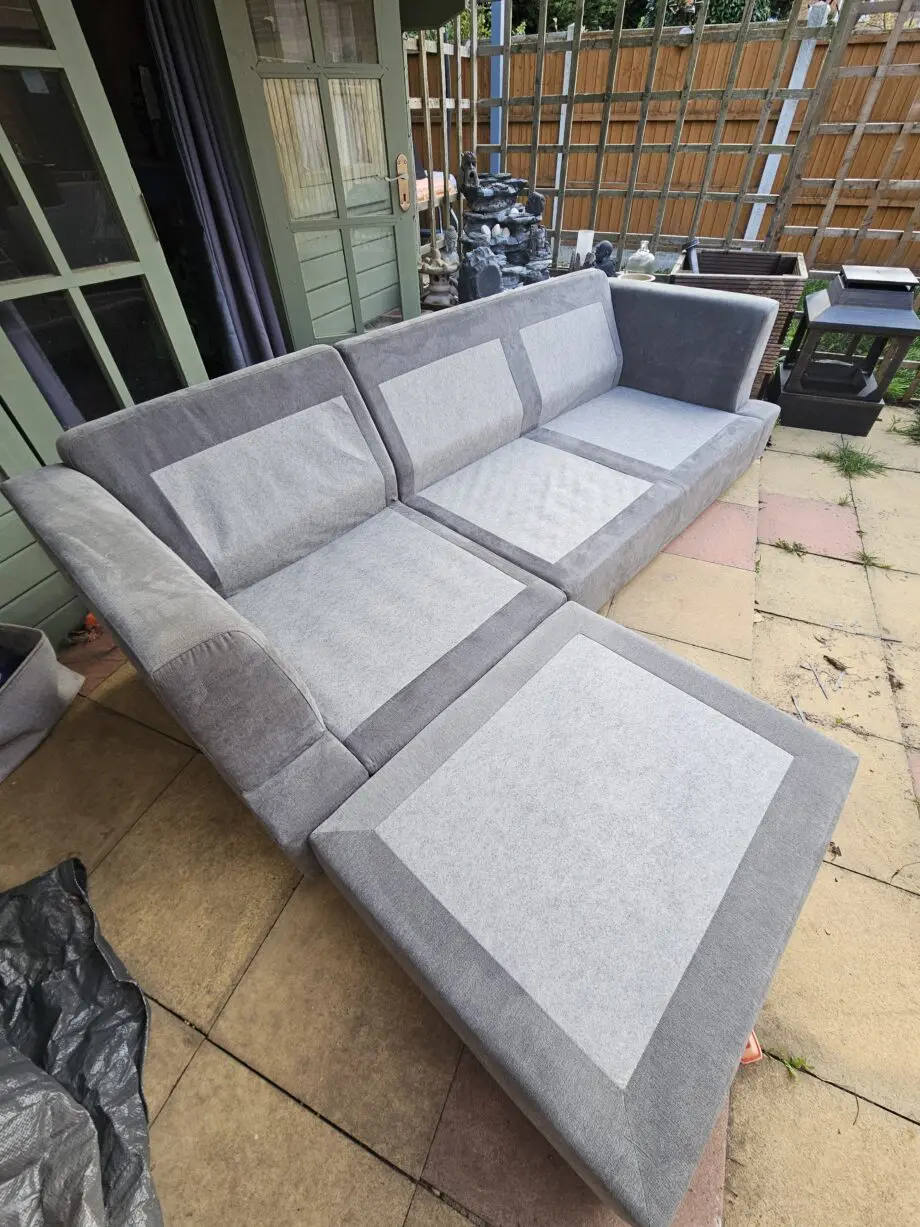 DFS Freya Graphite Grey Corner Sofa