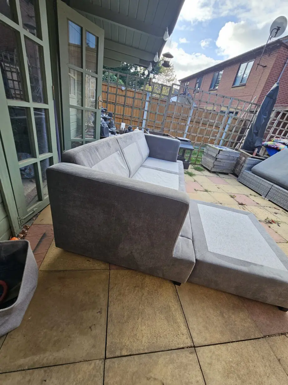 DFS Freya Graphite Grey Corner Sofa